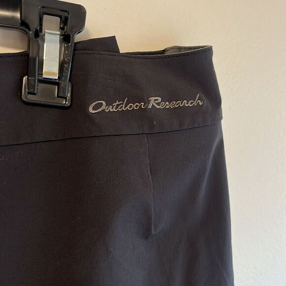 EXCELLENT CONDITION WOMEN’S SIZE 6 OUTDOOR RESEARCH FERROSI WRAP BLACK SKIRT - Picture 7 of 9